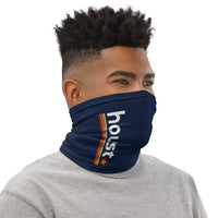 Houston TX H-Town Neck Gaiter - Face Masks Mask - Blue - Adult Size