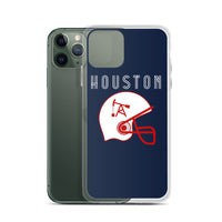 iPhone Phone Case - Houston Texans Football Sports H-Town TX HTX - Blue