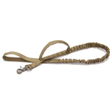 Military Dog Leash - Tactical Bungee Style Elastic Training - Free US Shipping