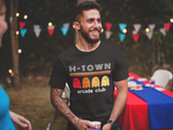 Unisex Houston TX Texas H-Town HTown HTX Arcade Game Gaming Pac Man - Short-Sleeve T-Shirt