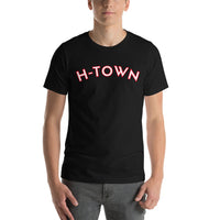 Houston Oilers Retro Blue Rockets Astros Vintage HTX H-Town HOU HTX T-Shirt