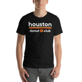 Unisex Houston TX Texas Donut Coffee H-Town HTown HTX - Short-Sleeve T-Shirt