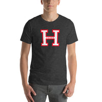 Houston H Retro Blue Vintage Rockets Astros Oilers HTX H-Town HOU T-Shirt