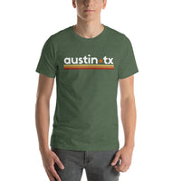 Austin TX Retro Texas H-Town Vintage Outdoor Fitness HTX H-Town - T-Shirt