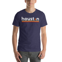 Houston TX Texas Astros Baseball Retro Vintage HTX H-Town HTown HOU - T-Shirt