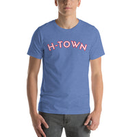 Houston Oilers Retro Blue Rockets Astros Vintage HTX H-Town HOU HTX T-Shirt